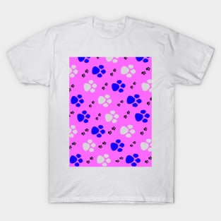 Flower Power Animal Paws T-Shirt